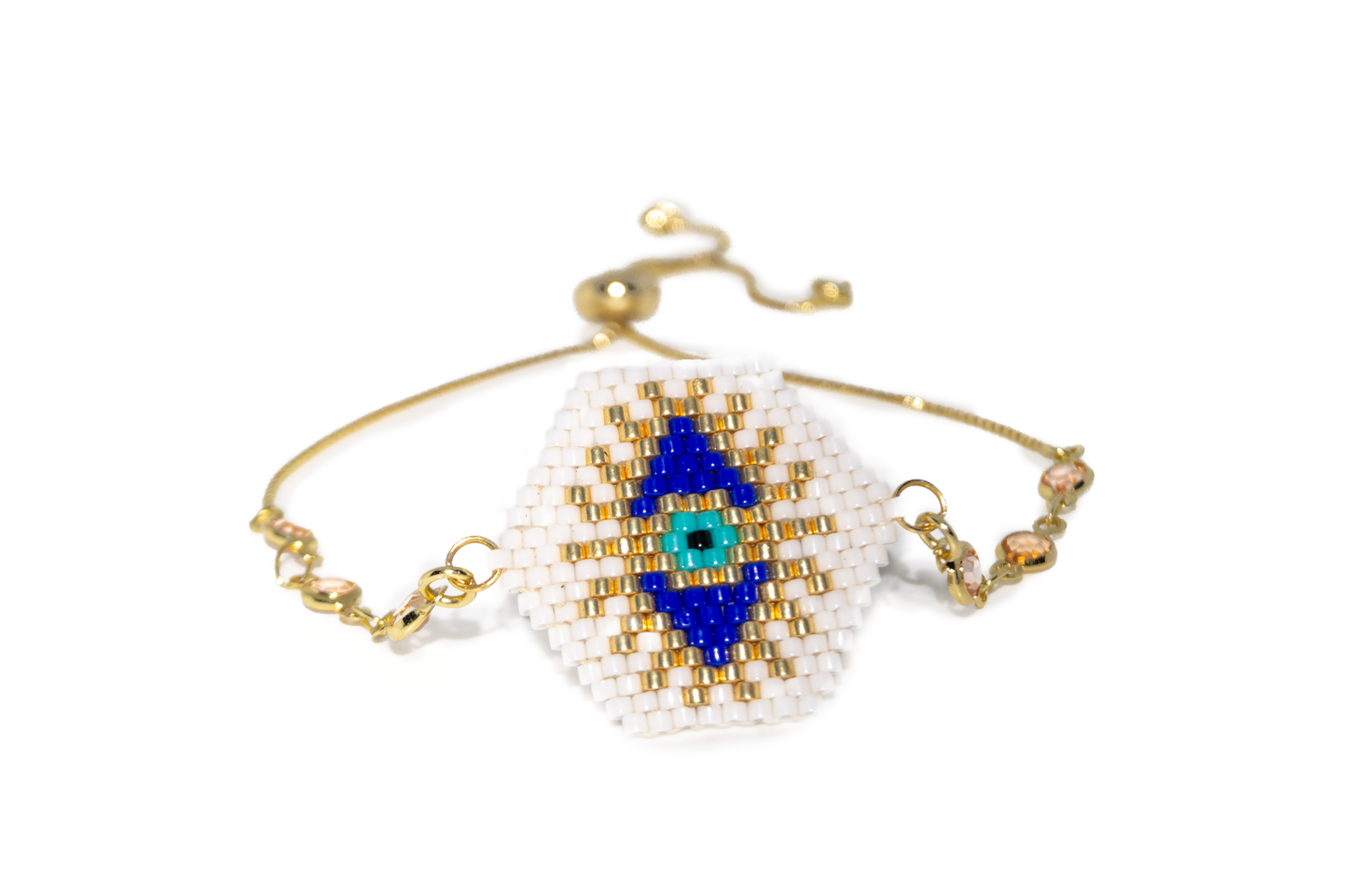 - Evil Eye Miyuki Bracelet -