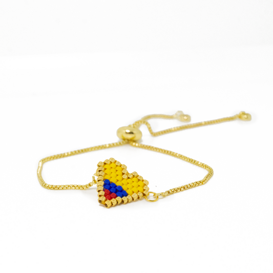 - Viva Colombia Heart bracelet -