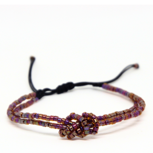 - Twist And Shine Bracelet Pink-