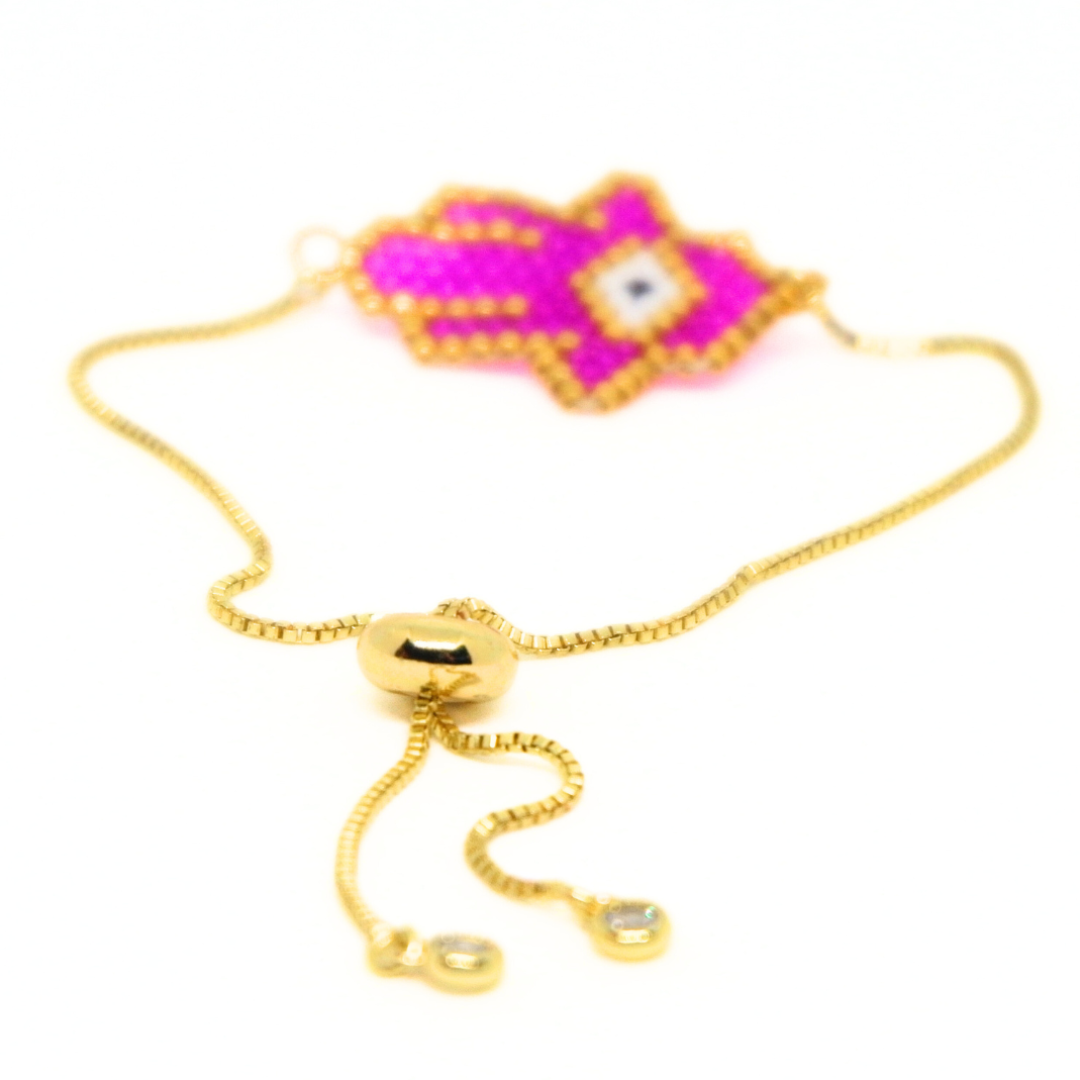 - Hamsa Protection Bold Pink -