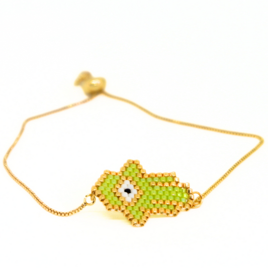 - Hamsa Protection Light Green -